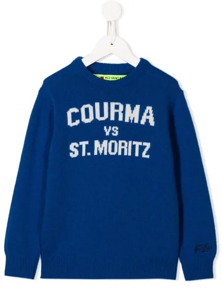 Mc2 Saint Barth Kids джемпер с вышивкой