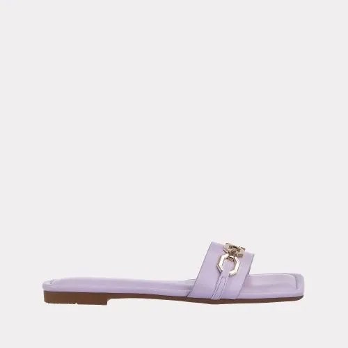 Сланцы женские Versiya shop SW524 фиолетовые 37 RU