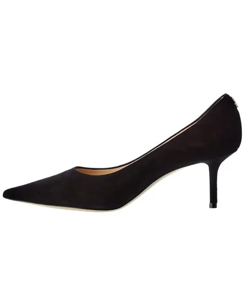 Jimmy Choo Замшевые туфли Love 65, черный