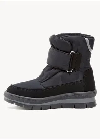 Ботинки Jog Dog, детские, цвет черный камуфляж, размер 30