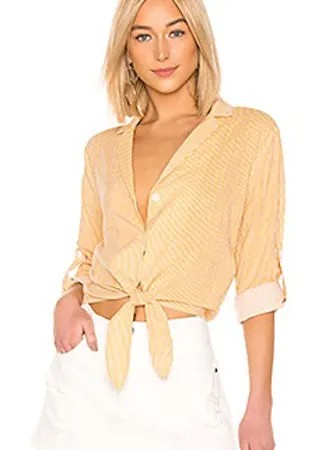 Рубашка eliza stripe tie - MINKPINK