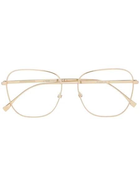 Fendi Eyewear очки с крупными линзами
