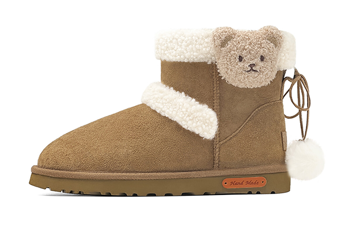 CLASSIC MINI Зимние ботинки женские бежевые Ugg