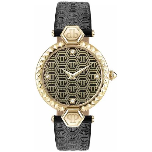 Наручные часы PHILIPP PLEIN Plein Couture Часы женские Philipp Plein PWEAA0321, черный, золотой