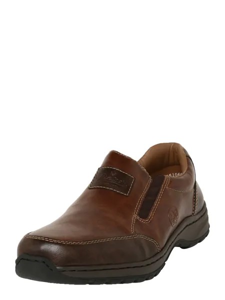 Классические туфли Rieker, коричневый/темно-коричневый