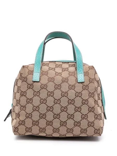 Gucci Pre-Owned мини-сумка 2000-х годов из канваса с узором GG
