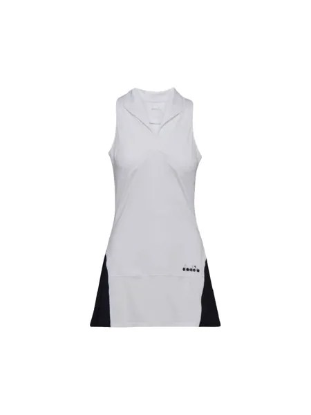Платье женское Diadora L. Dress Clay белое XS