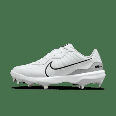 Бутсы Nike Alpha Huarache Varsity 4 Low, цвет White/Wolf Grey/Pure Platinum/Black