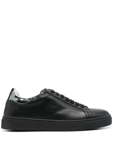 Lanvin кеды на шнуровке, черный