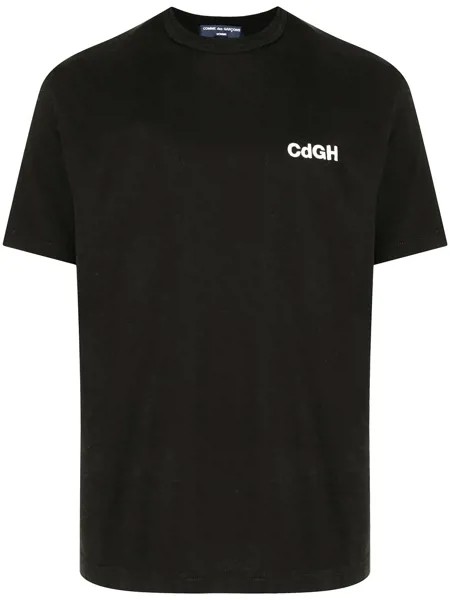 Comme Des Garçons Homme футболка с вышитым логотипом