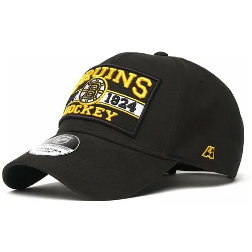 Бейсболка Atributika & Club NHL Boston Bruins, размер 55-58, черный..