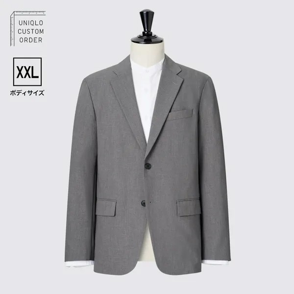 Куртка UNIQLO Kando размер XXL, серый