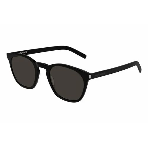 Солнцезащитные очки Saint Laurent, черный