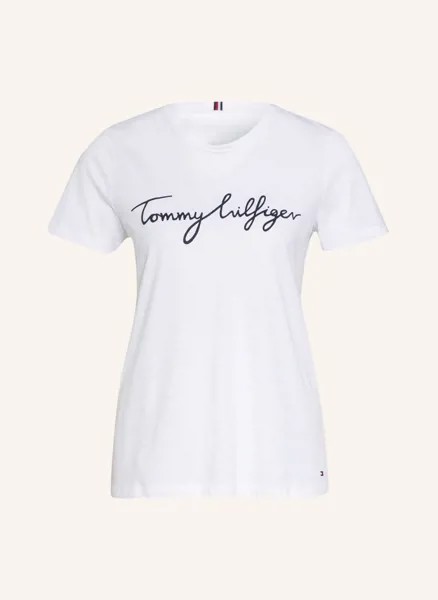 Футболка женская Tommy Hilfiger 1001206640 белая 3XL
