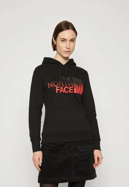 Толстовка The North Face STANDARD HOODIE, цвет black/fiery red