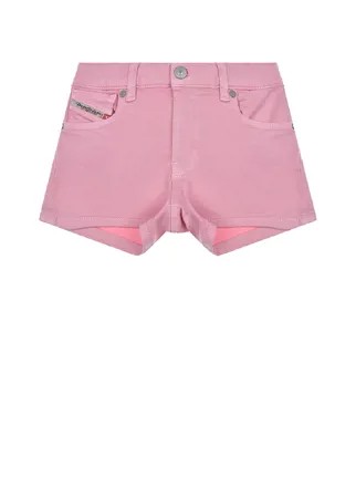 Розовые джинсовые шорты Diesel детские