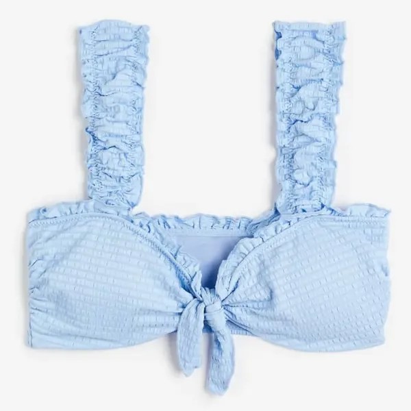 Лиф H&M Padded Bikini, голубой