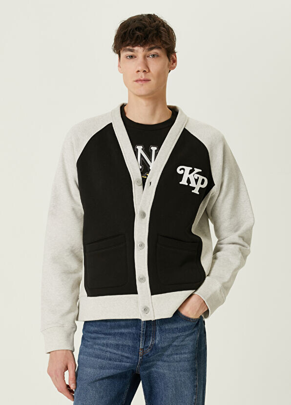 Кардиган классического кроя с логотипом. Kenzo, белый
