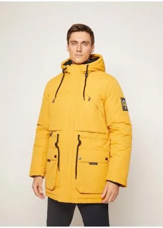 Утеплённая куртка-парка, цвет Желтый, размер L