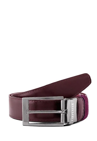 Ремень мужской CARPENTER Cr46-1 бордовый 125 см