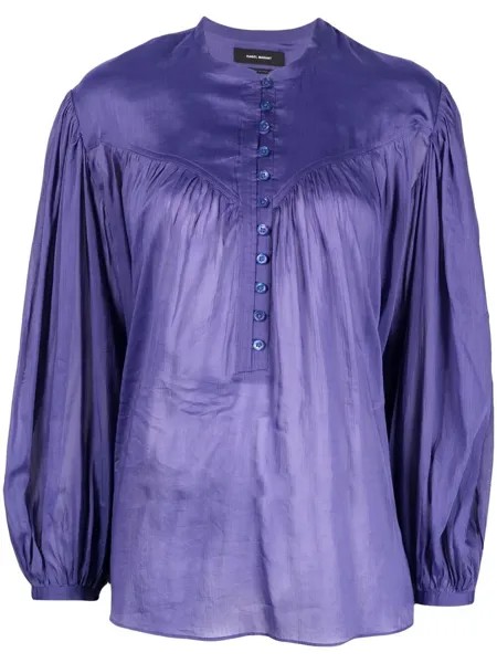 Isabel Marant блузка с объемными рукавами
