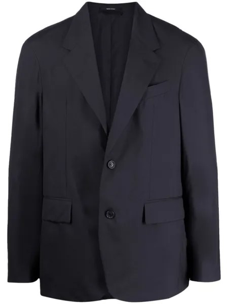 Однобортный пиджак Dunhill, синий