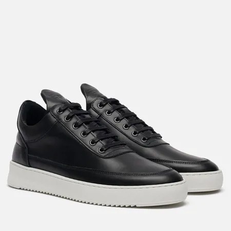 Кроссовки Filling Pieces Low Top Ripple Lane Nappa, цвет чёрный, размер 36 EU