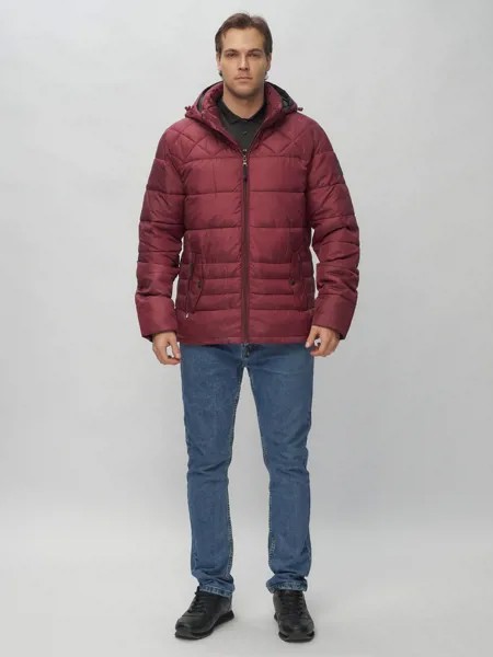 Спортивная куртка мужская MTFORCE 62179 бордовая 50 RU