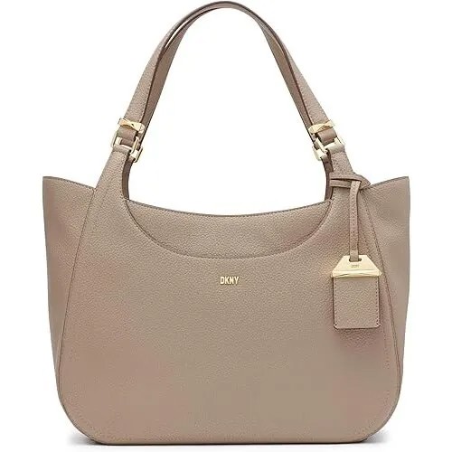 Сумка тоут DKNY, бежевый