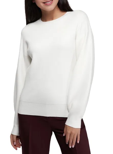 Джемпер женский oodji 63812658 белый 2XL