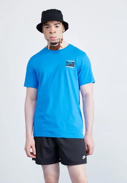 Футболка с принтом TEE DAY AIR Nike Sportswear, цвет photo blue