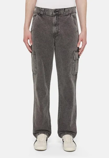 Джинсы свободного покроя NEWINGTON Dickies, цвет dble dye acid wash black