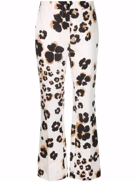 Boutique Moschino брюки с леопардовым принтом