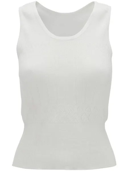 JW Anderson трикотажный топ, белый
