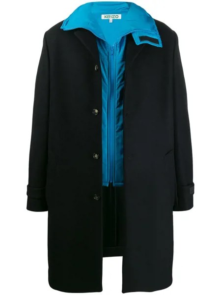 Kenzo пальто с жилетом