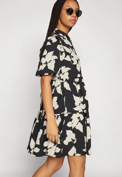 Дневное платье Jdythilda Shirt Dress JDY, черное/белое