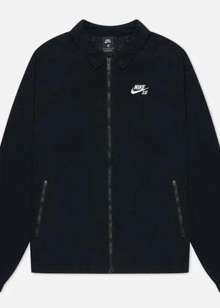Мужская куртка ветровка Nike SB Essential, цвет чёрный, размер S