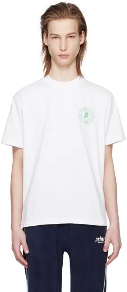 Белая футболка Prince Edition из сетки Sporty & Rich, цвет White