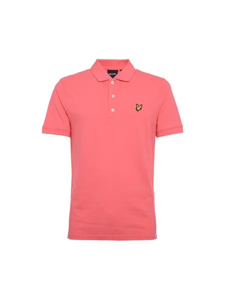 Поло стандартного кроя Lyle & Scott, розовый