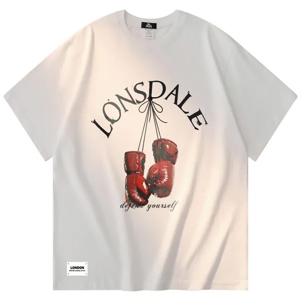 Футболка унисекс Lonsdale, белый
