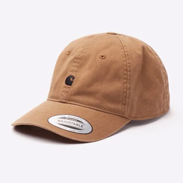 Бейсболка CARHARTT WIP Madison Logo Cap Tawny / Black 2021