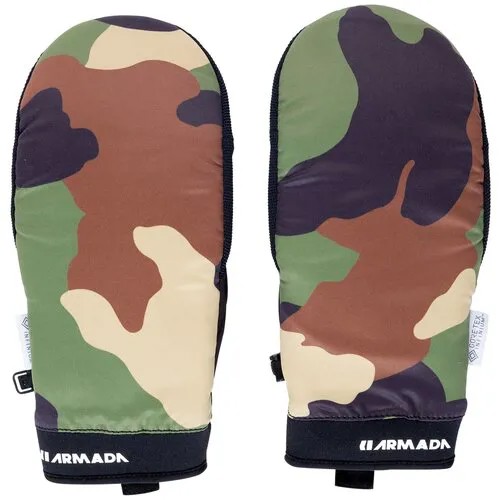 Перчатки горные ARMADA 2021-22 Carmel Windstopper Mitt Camo (US:S)