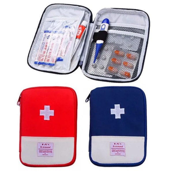 2 цвета портативный пакет хранения аптечки для домашнего наружного путешествия Кемпинг чрезвычайных медицинский мешок небольшой проведения медицинского лечения пакеты