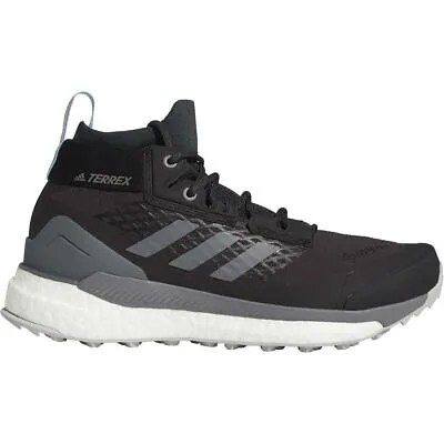 Походные ботинки Adidas TERREX Terrex Free Hiker GTX — женские карбоновые/серые четыре/светящиеся