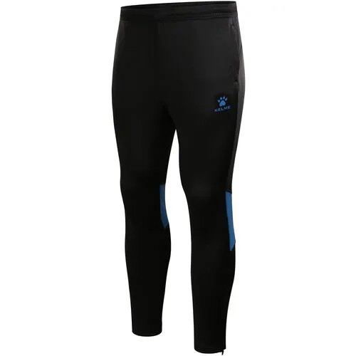 Детские брюки KELME Training Pant KID, черные / желтые, размер 160  , размер 160, черный
