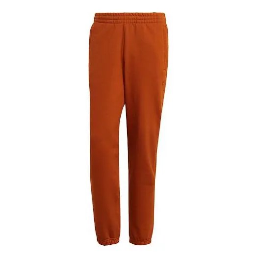 Спортивные штаны Men's adidas originals Logo Solid Color Bundle Feet Sports Pants/Trousers/Joggers Orange Red, оранжевый