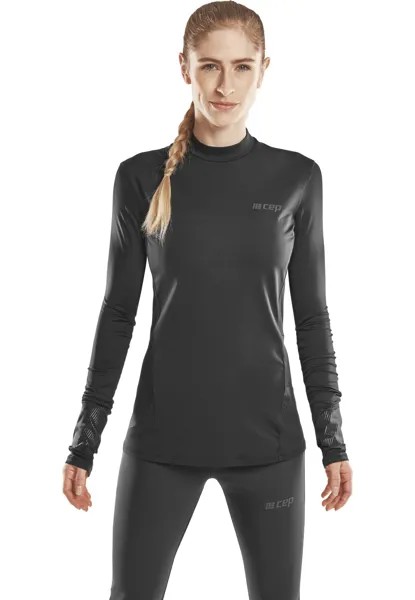 Топ с длинными рукавами COLD WEATHER LONG SLEEVE CEP, цвет black