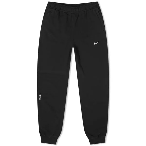 Брюки Nike Nocta Cardinal Stock Fleece Unisex, черный/белый