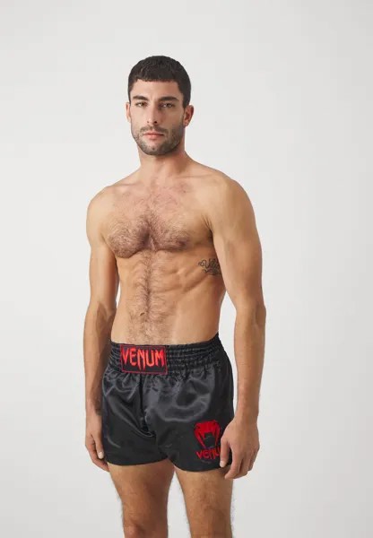 Спортивные шорты Classic Muay Thai Short Venum, цвет black/red