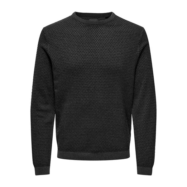 Свитер Only & Sons Tapa Reg 12 Crew Neck, серый